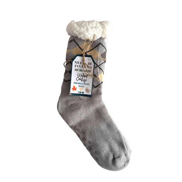 Meias Quentes Antiderrapantes