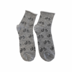 Meias sem punho com bicicletas