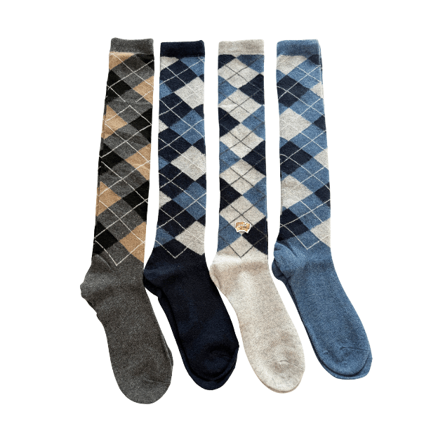 Meias de homem em Lã até ao joelho