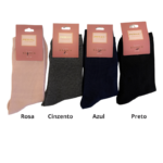 Meias Classic de Algodão de mulher