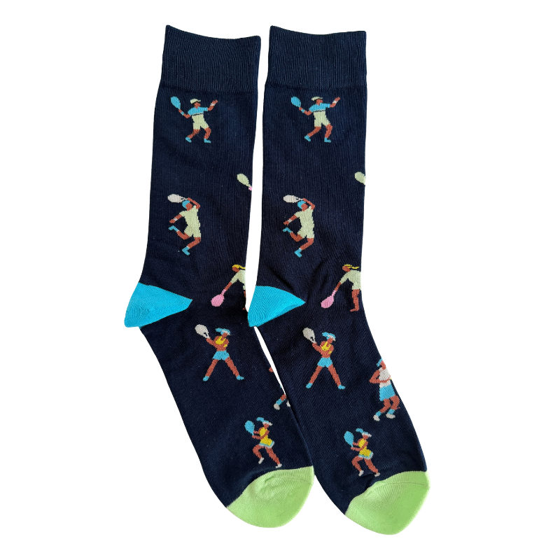 Meias de Algodão com Padrões de Desporto