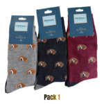 Meias de Algodão com Beagles